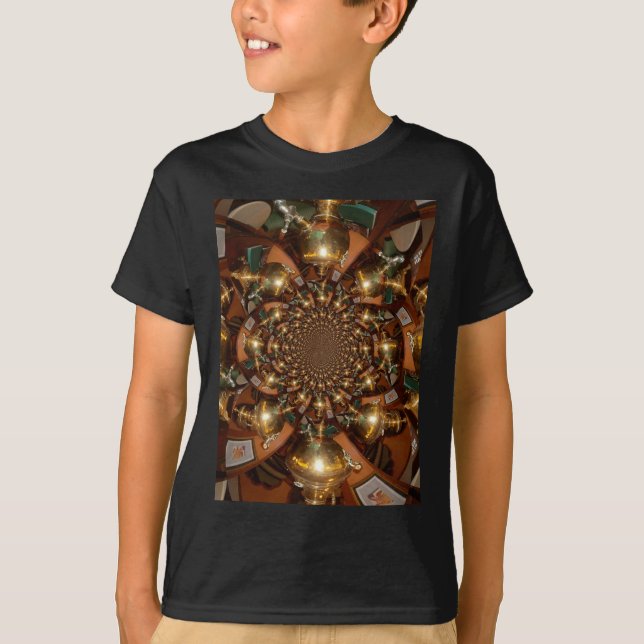 Elegant Tea Culture - Vintage Samovars Tee (Framsida)