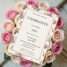 Elegant Tea Party födelsedag för flickor