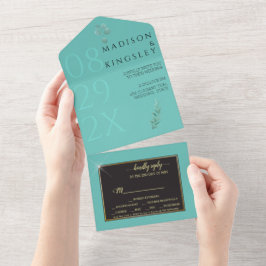 Elegant Teal Fab