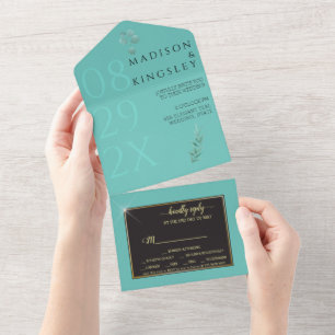 Elegant Teal Fab