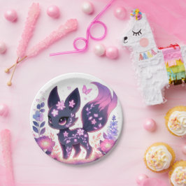 Elegant Tecknad Fox Baby Shower