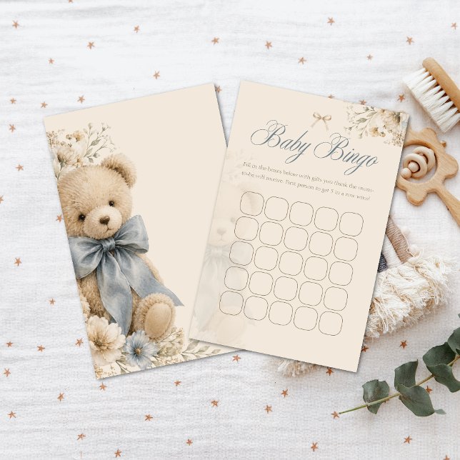Elegant teddybjörn Baby Bingo (Skapare uppladdad)