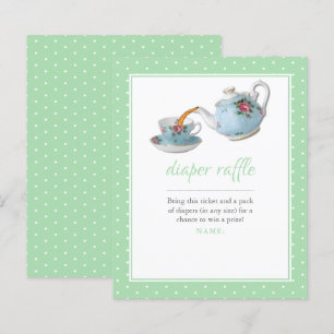 Elegant Tekopp Baby Shower Te-fest Diaper Lotteri