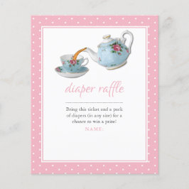 Elegant Tekopp Baby Shower Tea Party Diaper Raffle