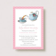 Elegant Tekopp Baby Shower Tea Party