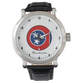 Elegant Tennessee Watch & Tennessee Flagga / USA Armbandsur