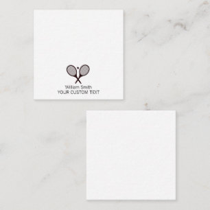 Elegant Tennis Personlig Stationery Anteckningskort