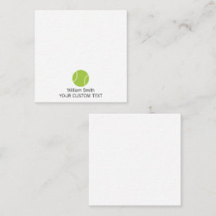 Elegant Tennis Personlig Stationery Anteckningskort