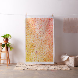 Elegant Terrazzo Retro Orange Mönster Struktur Tyg