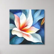 Elegant Texturerad Blommigt Art