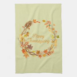 Elegant Thanksgiving för underhållning Kökshandduk