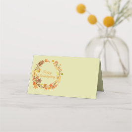 Elegant Thanksgiving för underhållning Placeringskort