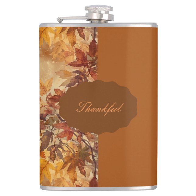 Elegant,Thanksgiving, Höstlöv,Rustik, Modern Fickplunta (Framsidan)