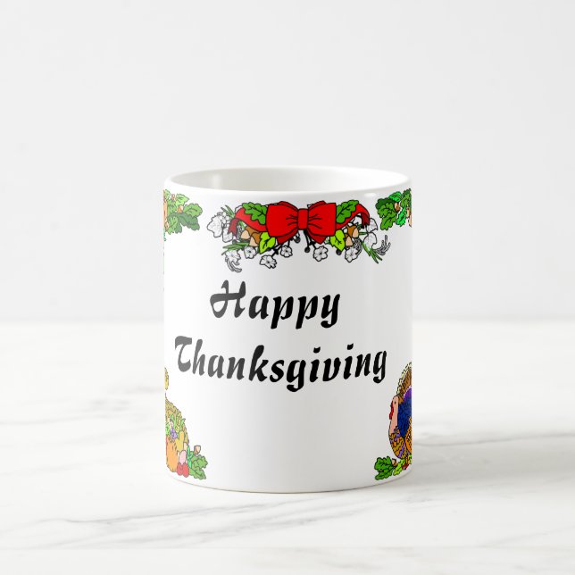 ELEGANT THANKSGIVING mugg (Center)