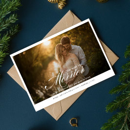 Elegant The More The Merrier Graviditetsfoto Julkort