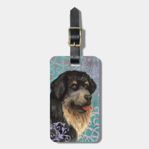 Elegant Tibetansk Mastiff Luggage Tag Bagagebricka