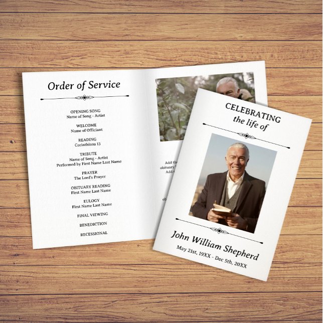 Elegant Timless Photo Celebring Life Program (Skapare uppladdad)