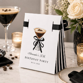 Elegant Tini lite äldre födelsedag Tack Presentaskar