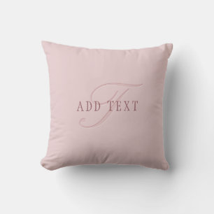 Elegant Tittar Monogram Ro Guld Kudde