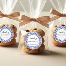 Elegant Toalett Blå Blommig Bröllopsfest