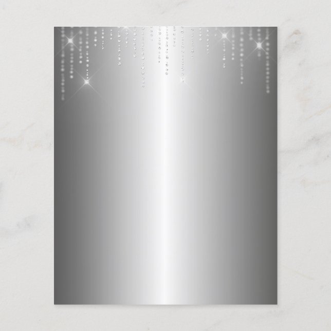 Elegant tom folder flygblad (Baksidan)