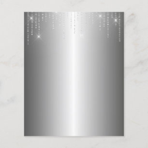 Elegant tom folder flygblad