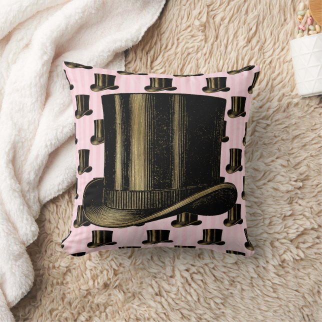 Elegant Top hat Kudde (Filt)