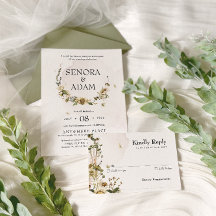 Elegant Torkad Blommigt Utandning Bröllop