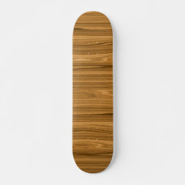 Elegant Trä grain stil Mini Skateboard Bräda 18,5 Cm