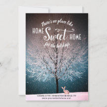 Elegant Träd Home Sweet Hem-jul