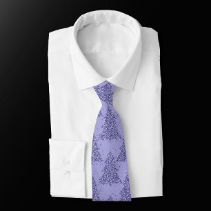Elegant Träd Mönster Charming Lavender Jul Slips