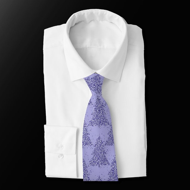 Elegant Träd Mönster | Charming Lavender Jul Slips (Skapare uppladdad)