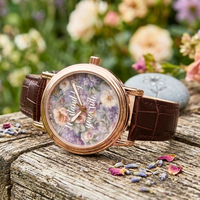 Elegant trädgårdsminnesgåva till sorgsen mor armbandsur (Elegant Garden Memorial Gift for Grieving Mother Watch)