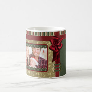 Elegant traditionell juldesign kaffemugg
