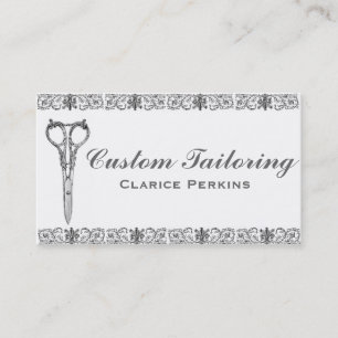 Elegant Traditionell seamstressformare Visitkort