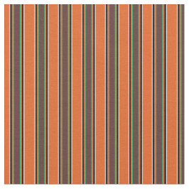 Elegant trendig borttagen mönster l-Orange Tyg