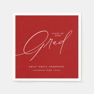 Elegant Trendig Calligraphy-skript Studenten Pappersservett