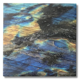 Elegant Trendig Chic Labradorite Crystal Stone Kakelplatta