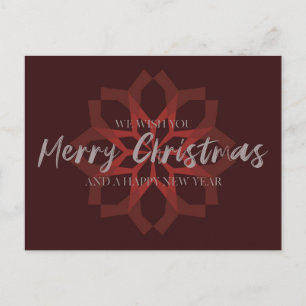 Elegant, trendig, coola: "Vi önskar er God jul Vykort