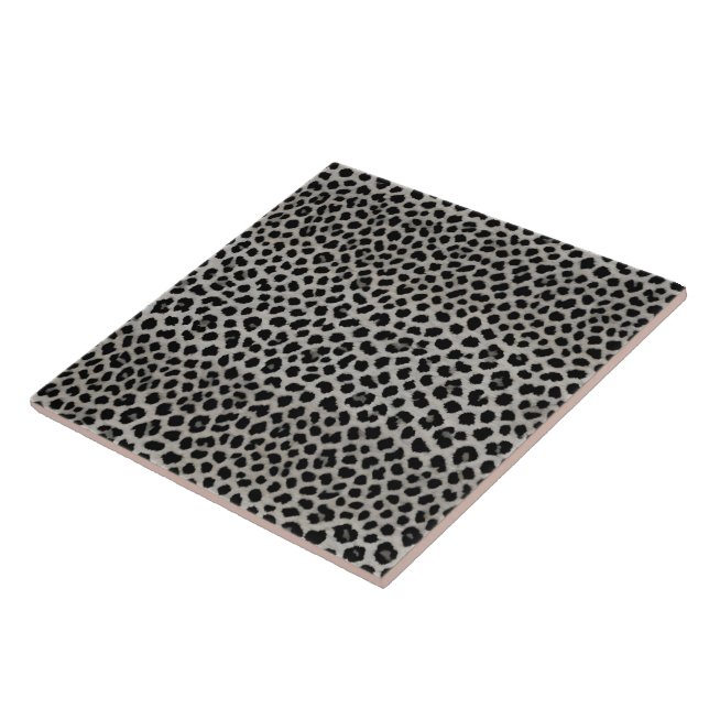 Elegant Trendig Luxury White Leopard Collection Kakelplatta (Sidan)