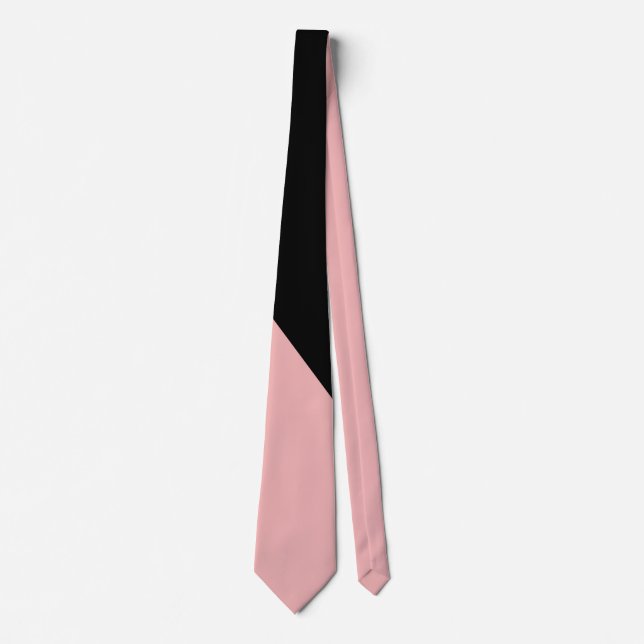 Elegant Trendig Rosa Black Chic Slips (Framsida)