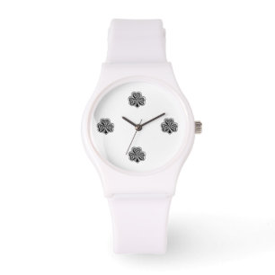 Elegant trendig tur iriska schack armbandsur