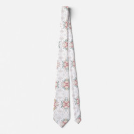 Elegant Tribal Blommigt Neck Tie Slips