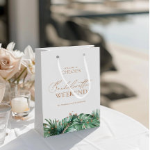 Elegant Tropical Bachelorette Helg