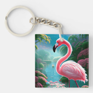 Elegant Tropical Flamingo-70852