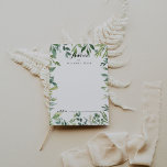 Elegant Tropical Grönt Foliage Calligraphy Bröllop Rådkort<br><div class="desc">Det här elegant pipettkortet för tropisk grönt är perfekt för ett modernt bröllop. Den här handritade designen har vattenfärgsvackra löv av grönt. De här korten är perfekter för bröllop,  möhippa,  babydusch,  studentfest och mycket mer. Anpassa korten med namn från bruden och brudgummen,  blivande föräldrar eller student.</div>