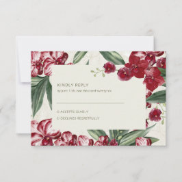Elegant Tropical Island Beach Wedding OSA Kort