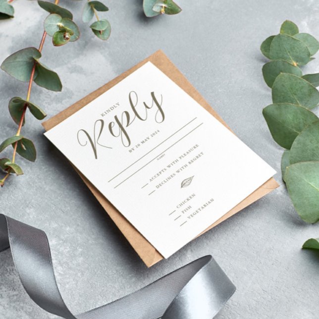 Elegant Tropical Löv Destination Wedding OSA Kort (Skapare uppladdad)