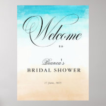 Elegant Tropisk Kust Bröllopsfest