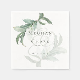 Elegant Tropiskt skogsbruk Pappersservett